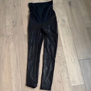 SPANX Maternity Black Leggings